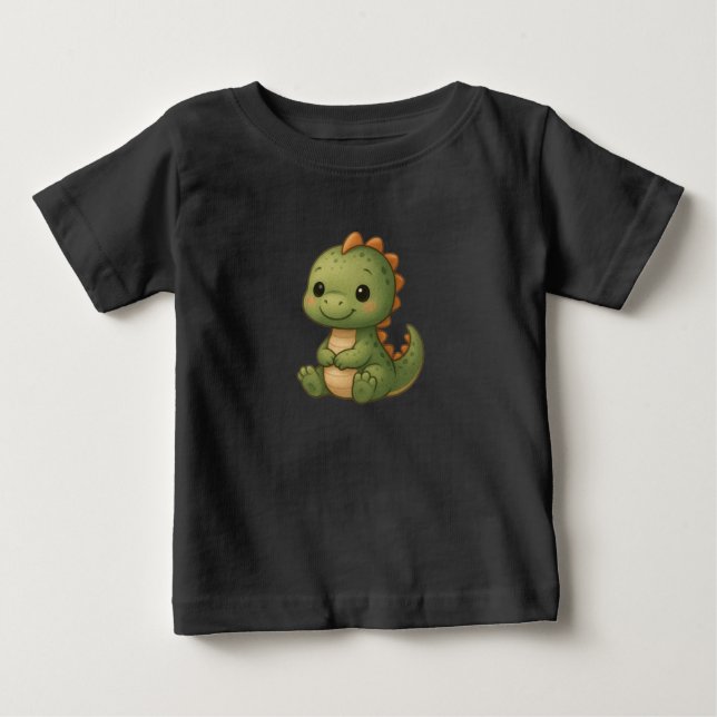 Camiseta mini dinossauro (Frente)