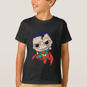 Camiseta Mini esboço do Super-Homem - Voando