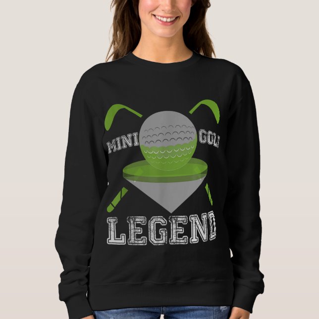 Camiseta Mini Golf Legend Funny Hobby Sport (Frente)