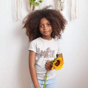 Camiseta Mini Groovy com nome personalizado Correspondente