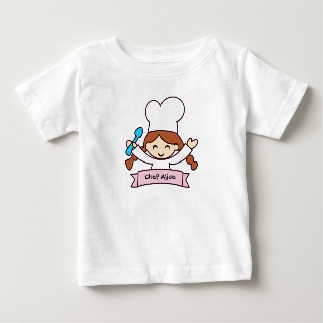 Camiseta Mini Masterchef para pequenos cozinheiros (Frente)