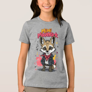 Camiseta Mini Maverick Rebelde Descolado Playground Punk Co