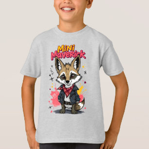 Camiseta Mini Maverick Rebelde Legal Playground Punk Coyote