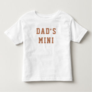 Camiseta "Mini Pai" Camisa-bebê