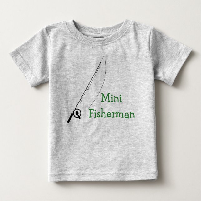 Camiseta Mini Pescador - Roupa (Frente)
