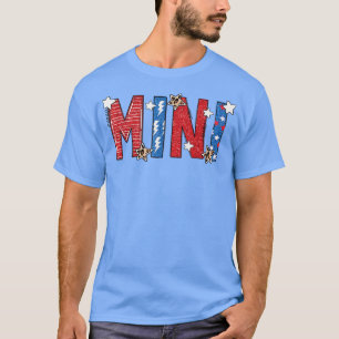 Camiseta Mini Red White e Blue Avó 4