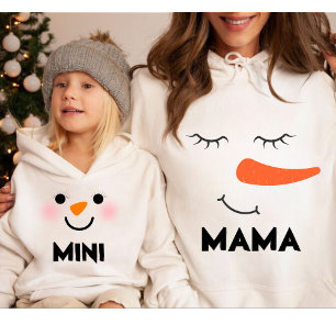 Camiseta MINI Snowman Personalizado - Família Correspondent