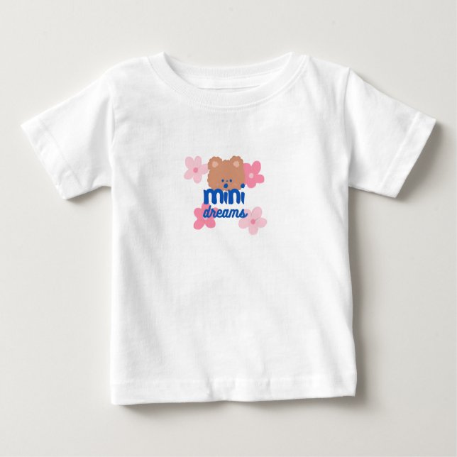 Camiseta mini sonhos (Frente)