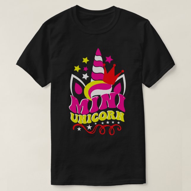 Camiseta Mini Unicorn (Frente do Design)
