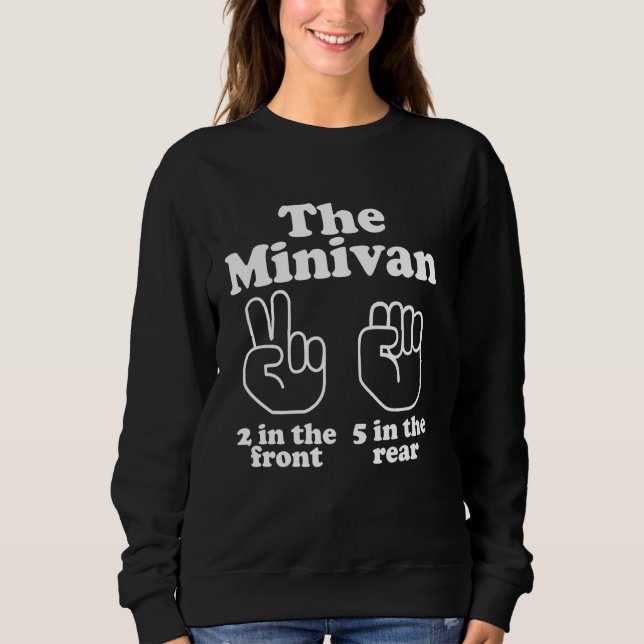 Camiseta Mini Van Dois na Frente Cinco na Parte de Trás (Frente)
