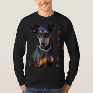 Camiseta Miniatura Cachorro Cachorro Mãe Pai T Adorável Pet