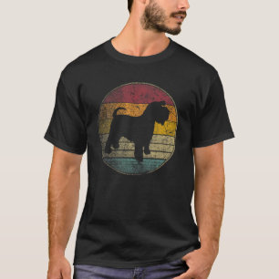 Camiseta Miniatura Cachorro Cachorro Vintage Desconfortáve