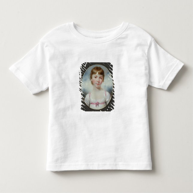 Camiseta Miniatura de uma menina (Frente)