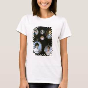 Camiseta Miniaturas do retrato, de LtoR e de TtoB: Senhor