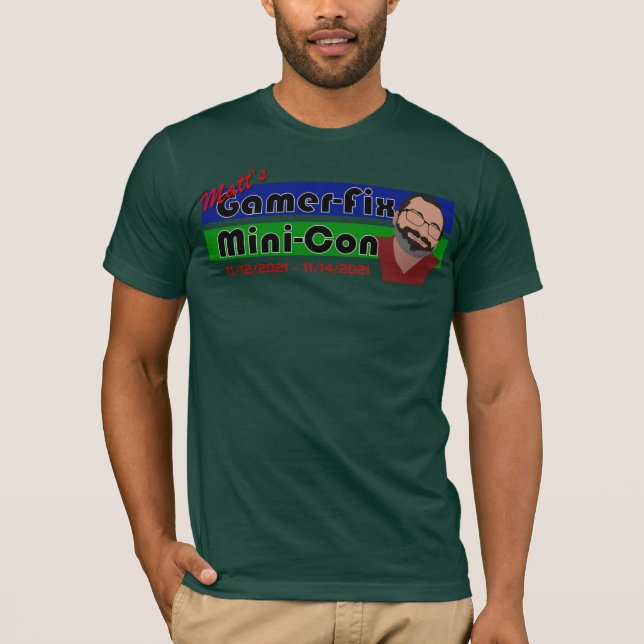 Camiseta MiniCon GamerFix do Matt (Frente)
