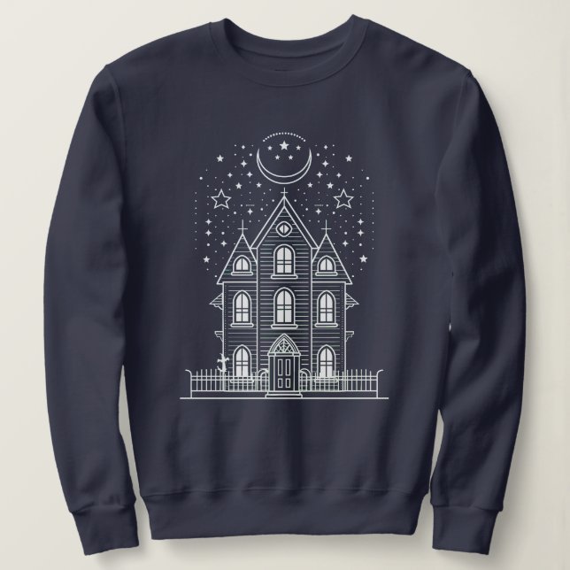 Camiseta Mínima de Halloween Halloween Huneen (Frente do Design)