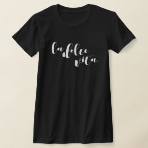 Camiseta Mínima Estética do Viagem da Dolce Vita