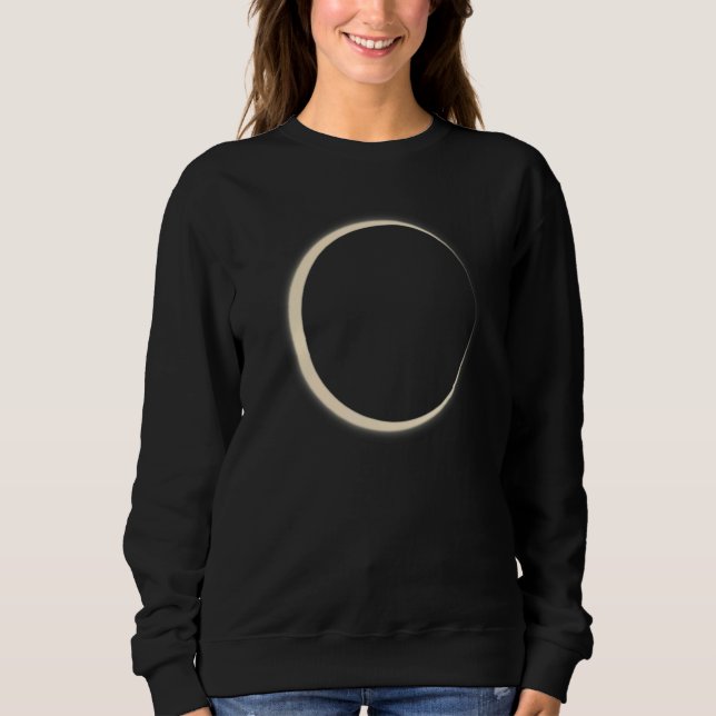 Camiseta Mínima Luna Eclipse Lua Branca E Preta (Frente)