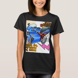 Camiseta Minimal Bike Art Graphic – Modern Motorcycle