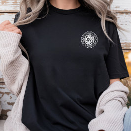 Camiseta Minimal Business Name And Custom Brand Logo