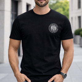 Camiseta Minimal Business Name And Custom Brand Logo