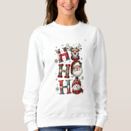Camiseta Minimal Christmas Sweatshirt | Modern Holiday Aest