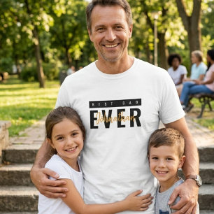 Camiseta Minimal do Dia dos Pais Melhor Pai de Tod