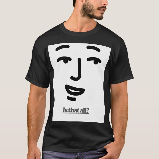 Camiseta Minimal Face Typography (Frente)