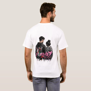 Camiseta Minimal Front Logo Back Print Boas Vibr