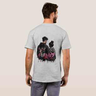 Camiseta Minimal Front Logo Back Print Boas Vibr