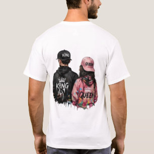 Camiseta Minimal Front Logo Back Print Boas Vibr