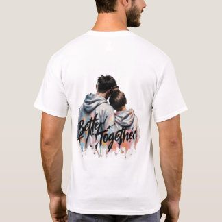 Camiseta Minimal Front Logo Back Print | Boas Vibr