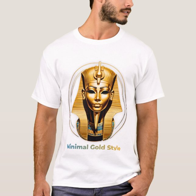 Camiseta Minimal Gold Tee (Frente)