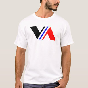 Camiseta Minimal Letra VA Clássico