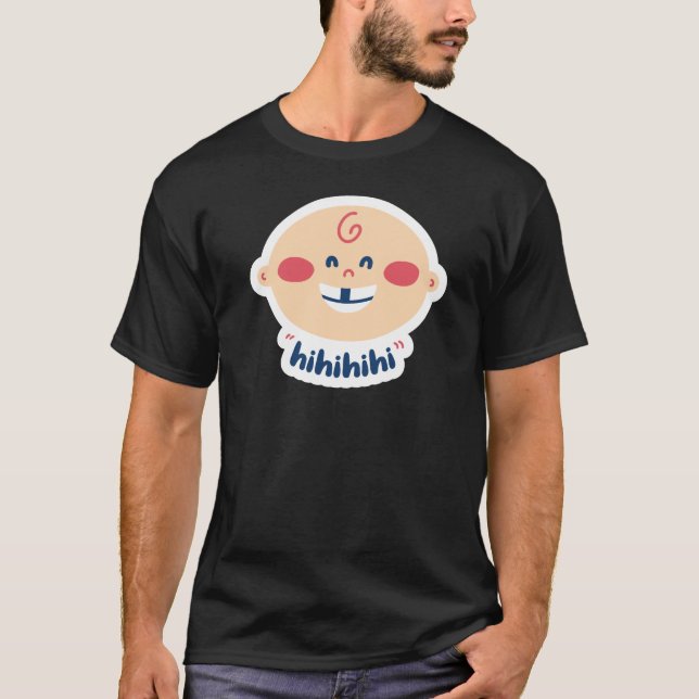 Camiseta Minimal para Bebê | bebê a caminho (Frente)
