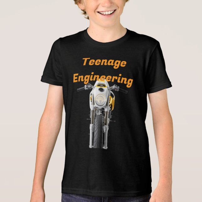 Camiseta Minimal Pulse Café Racer (Frente)