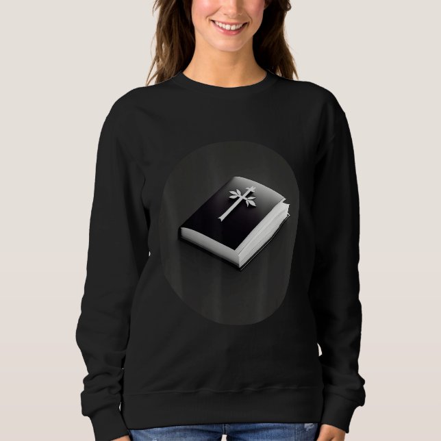 Camiseta Minimalist Black Holy Bible (Frente)