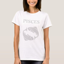 Camiseta Minimalist Style Pisces Fish