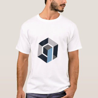 Camiseta Minimalista Abstrata Geométrica Hexágono
