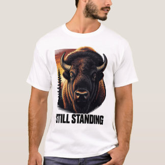 Camiseta Minimalista ADOM Premium "Ainda de Pé"