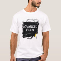 Camiseta Minimalista Advanced Vibes para Homens