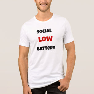 Camiseta Minimalista Bateria Social Humor de Intro