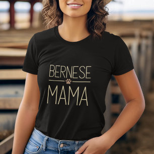 Camiseta Minimalista Bernese mama Gift Bernese Mountain Dog
