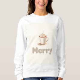 Camiseta Minimalista Chocolate Caliente Merry | Estética Ac