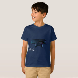Camiseta Minimalista com Silhueta de Hardware de C