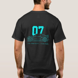 Camiseta Minimalista Cyberpunk Nº 07 Blockcore