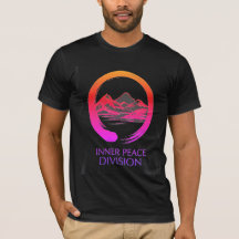 Camiseta Minimalista da Divisão Paz Interior