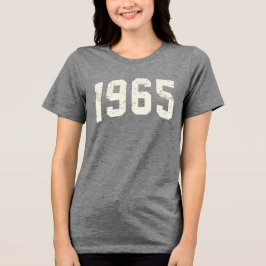 Camiseta minimalista de 1965 | 60º presente de ani