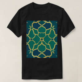 Camiseta Minimalista de Arte em Linhas da Natureza
