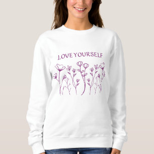Camiseta Minimalista de Flor Silvestre com o Tema